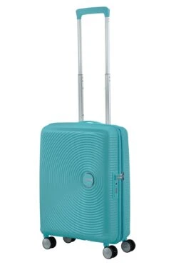 Maleta Cabina 55 Cm 4 R Exp American Tourister Soundbox Turquesa Tonic -Almacenamiento De Viaje 32064