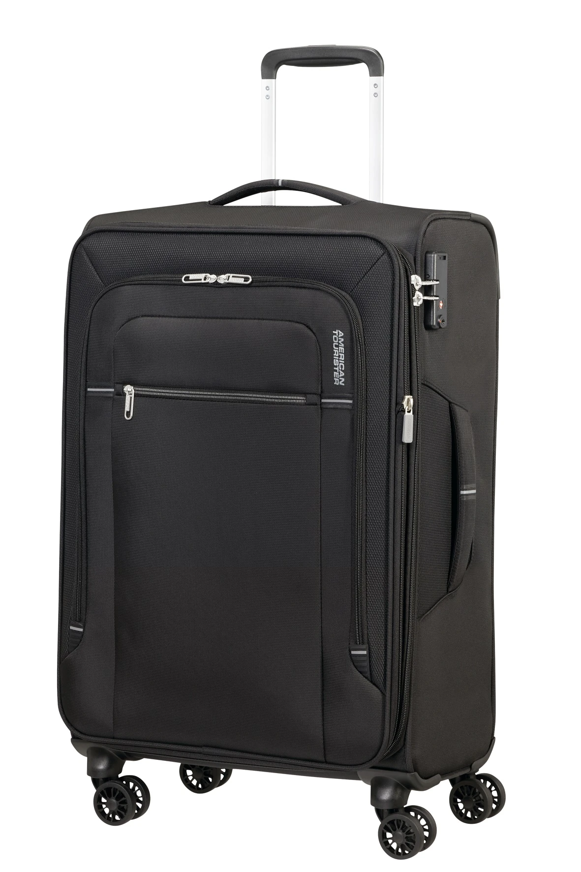 American Tourister Maleta Mediana 67 Cm 4R Exp. A.T. Crosstrack Negro (Black-Grey) 3 American Tourister Maleta Mediana 67 Cm 4R Exp. A.T. Crosstrack Negro (Black-Grey)