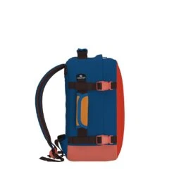 Mochila De Viaje Cabin Zero Classic 28 L Azul/Rojo (TROPICAL BLOCKS) -Almacenamiento De Viaje 32181
