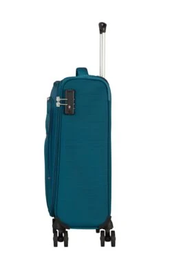American Tourister Maleta Cabina 55 Cm 4R A.T. Crosstrack Azul (Navy-Orange) -Almacenamiento De Viaje 32220