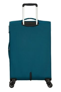 American Tourister Maleta Mediana 67 Cm 4R Exp. A.T. Crosstrack Azul (Navy-Orange) -Almacenamiento De Viaje 32229
