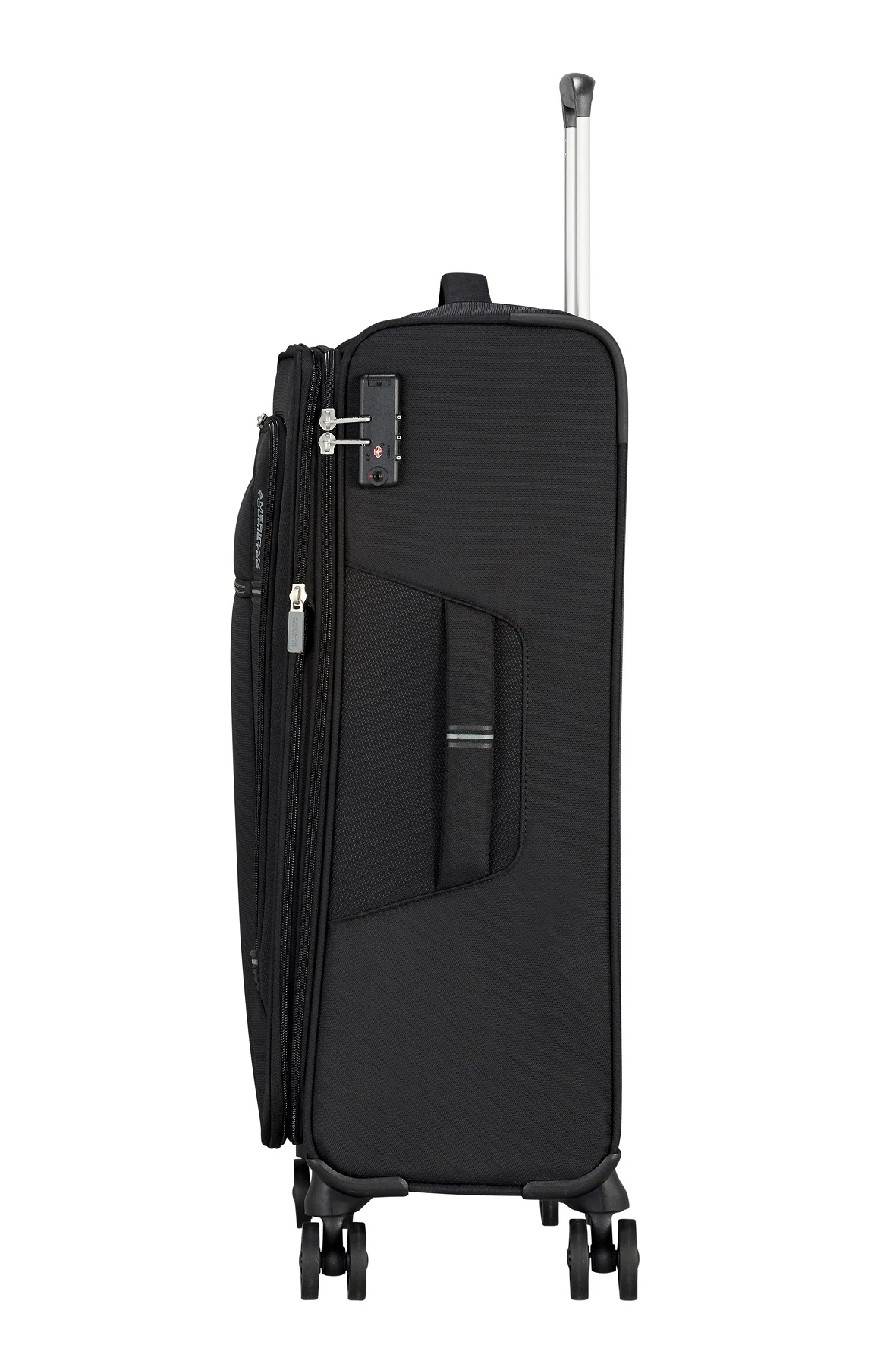 American Tourister Maleta Mediana 67 Cm 4R Exp. A.T. Crosstrack Negro (Black-Grey) 7 American Tourister Maleta Mediana 67 Cm 4R Exp. A.T. Crosstrack Negro (Black-Grey) - Imagen 5