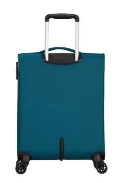 American Tourister Maleta Cabina 55 Cm 4R A.T. Crosstrack Azul (Navy-Orange) -Almacenamiento De Viaje 32244