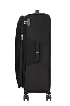 American Tourister Maleta Grande 79 Cm 4R Exp. A.T. Crosstrack Negro (Black-Grey) -Almacenamiento De Viaje 32245