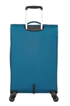 Maleta Mediana 67 Cm 4 Ruedas Exp American Tourister Summerfunk Azul (Teal -Almacenamiento De Viaje 32407
