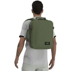 Mochila De Viaje Cabin Zero Classic 28 L. Ordenador Kaki (GEORGIAN KHAKI) -Almacenamiento De Viaje 32542