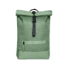 Mochila Rains Rolltop Rucksack Mesh W3 Verde Claro (Haze) -Almacenamiento De Viaje 32613