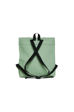 Mochila Rains MSN Bag Mini W3 Verde Claro (Haze) -Almacenamiento De Viaje 32619
