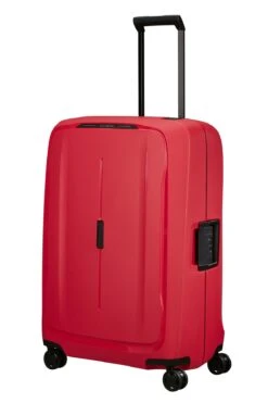 Maleta Grande 75 Cm 4R Anclajes Samsonite Essens Rojo (Hibiscus Red) -Almacenamiento De Viaje 32795