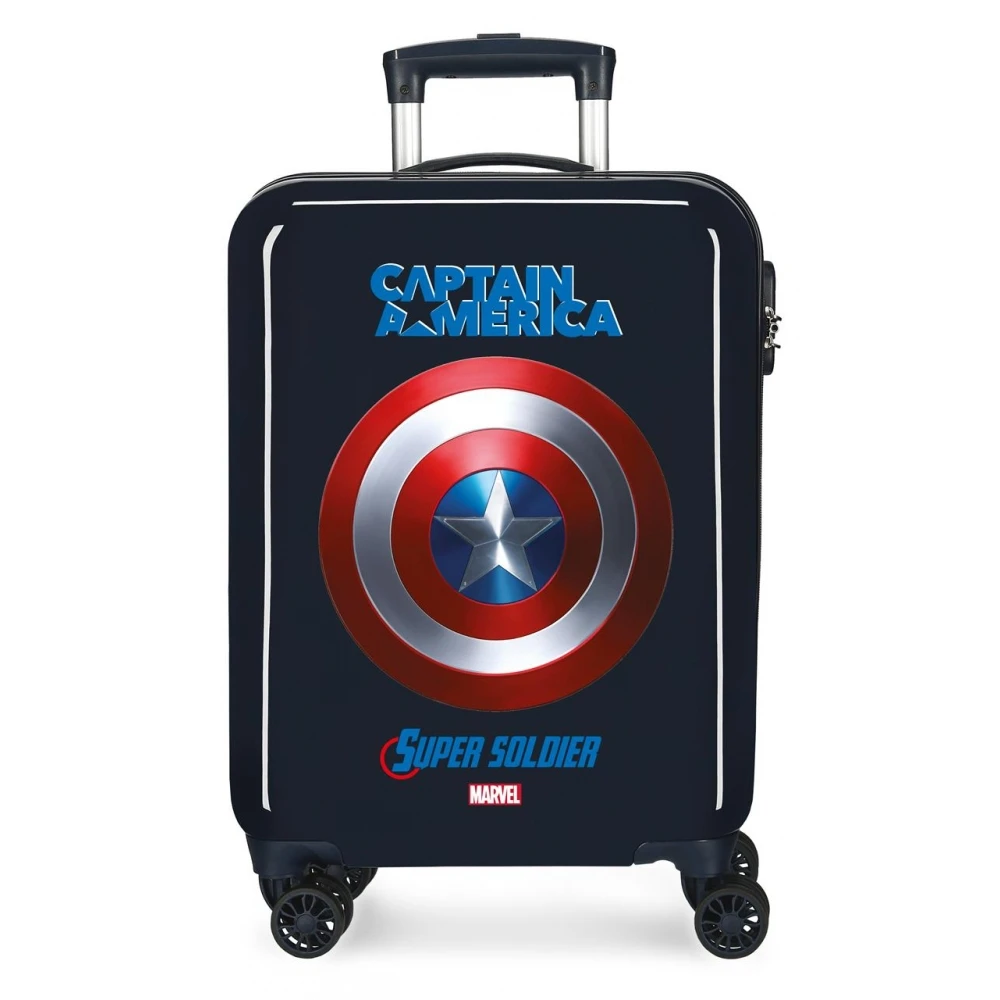 Marvel Maleta De Cabina Capitan América Rígida 55cm 3 Marvel Maleta De Cabina Capitan América Rígida 55cm