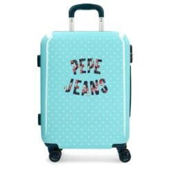 Maleta De Cabina 55 Cm 4 Ruedas Rigida Pepe Jeans Emory Dots