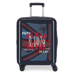 Maleta De Cabina 55 Cm 4 Ruedas Rigida Pepe Jeans Chad