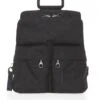 Mochila Estrecha MD20 QMTZ4 Mandarina Duck Negra -Almacenamiento De Viaje 9229