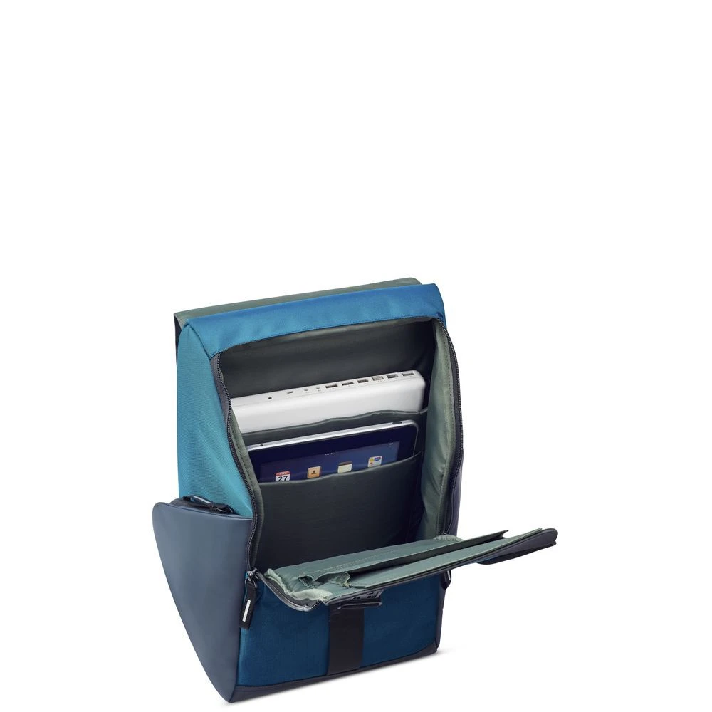 Mochila Delsey Securflap15" Azul Marino 6 Mochila Delsey Securflap15" Azul Marino - Imagen 4