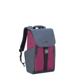 Mochila Delsey Securflap15" Burdeos