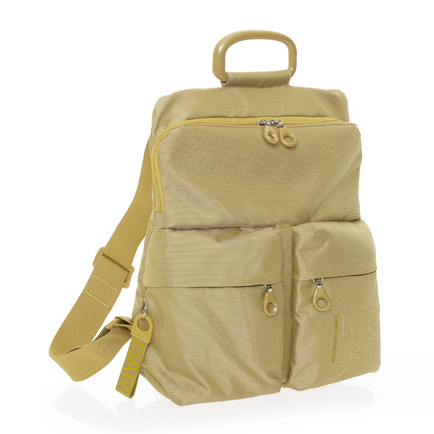 Mochila Estrecha MD20 QMTZ4 Mandarina Duck Amarillo (Olive Oil) 5 Mochila Estrecha MD20 QMTZ4 Mandarina Duck Amarillo (Olive Oil) - Imagen 3